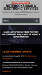 Mobile Screenshot of notebooksquad.com