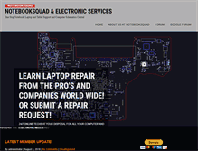 Tablet Screenshot of notebooksquad.com
